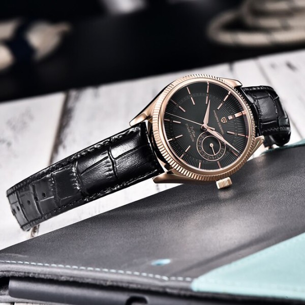 Годинник наручний Pagani Design PD-1689 Gold-Black
