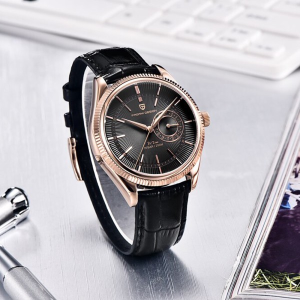 Годинник наручний Pagani Design PD-1689 Gold-Black