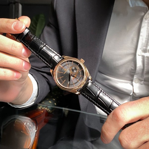 Годинник наручний Pagani Design PD-1689 Gold-Black