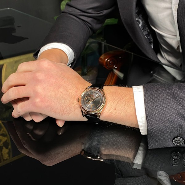 Годинник наручний Pagani Design PD-1689 Gold-Black