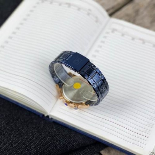 Годинник наручний Curren 8351 Blue-Cuprum