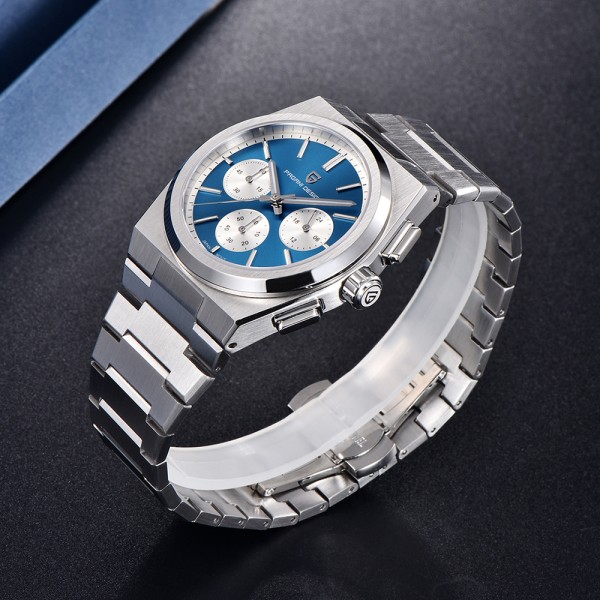 Годинник наручний Pagani Design PD-1761 Silver-Blue