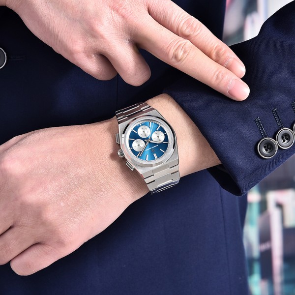 Годинник наручний Pagani Design PD-1761 Silver-Blue