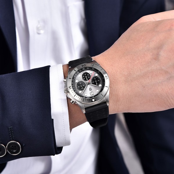 Годинник наручний Pagani Design PD-1705-1 Silver-Silver