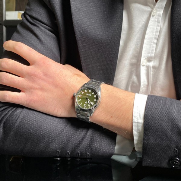 Годинник наручний Pagani Design PD-1717 Silver-Green