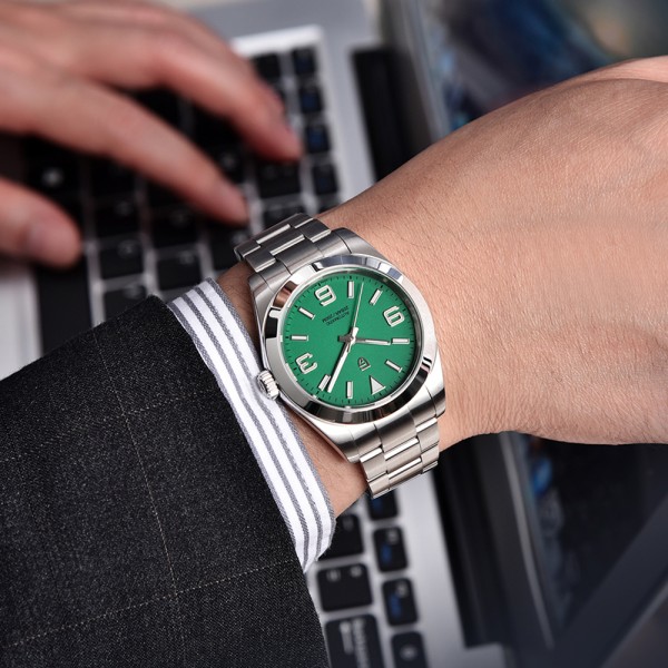 Годинник наручний Pagani Design PD-1692 Silver-Green