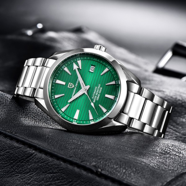 Годинник наручний Pagani Design PD-1688 Silver-Green