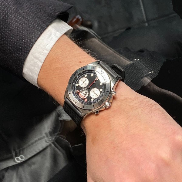 Годинник наручний Pagani Design PD-1705-1 Silver-Black