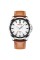Curren 8379 Silver-White-Brown