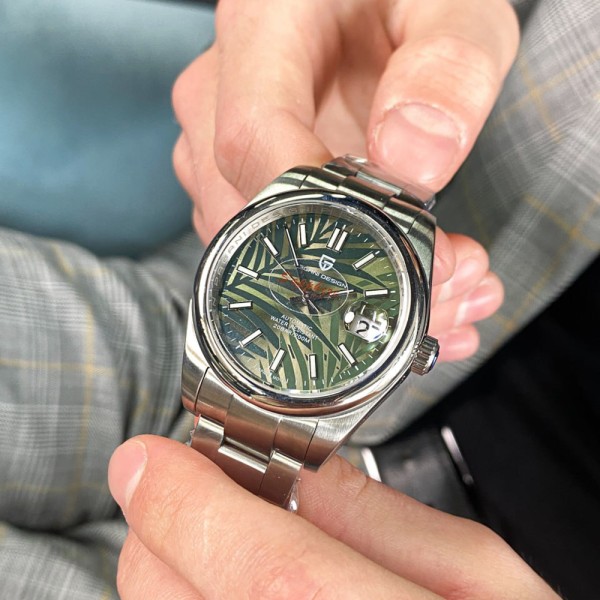 Годинник наручний Pagani Design PD-1715 Silver-Green