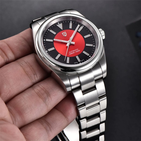 Годинник наручний Pagani Design PD-1764 Silver-Red