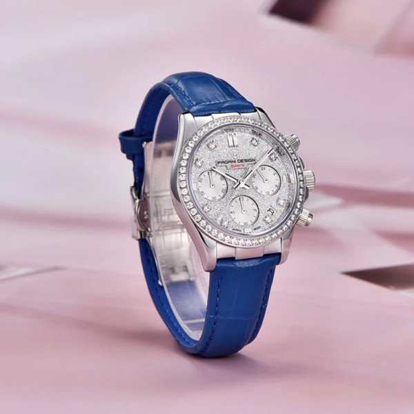 Годинник наручний Pagani Design PD-1730 Silver-Blue