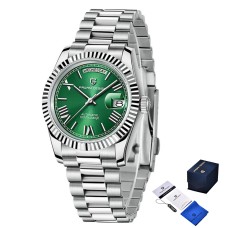 Годинник наручний Pagani Design PD-1752 Silver-Green