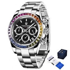 Годинник наручний Pagani Design PD-1644 Silver-Black