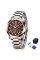 Pagani Design PD-1712 Silver-Rose Gold-Brown