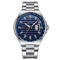 Curren 8375 Silver-Blue