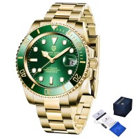 Часы наручные Pagani Design PD-1661 Yellow Gold-Green