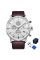Годинник наручний Pagani Design PD-2720 Silver-White--Brown