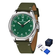Годинник наручний Pagani Design PD-1765 Silver-Green-Green