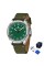 Годинник наручний Pagani Design PD-1765 Silver-Green-Green