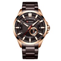 Curren 8372 Brown-Cuprum