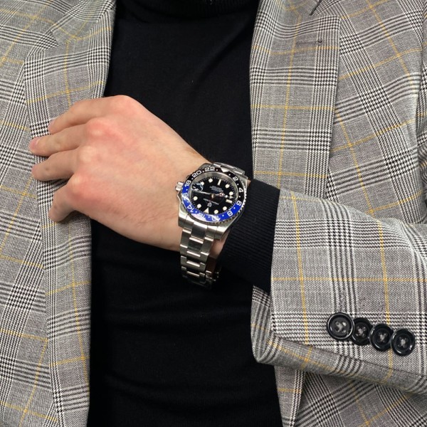 Годинник наручний Pagani Design PD-1662 Silver-Blue-Black