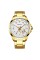 Годинник наручний Curren 8372 Gold-White