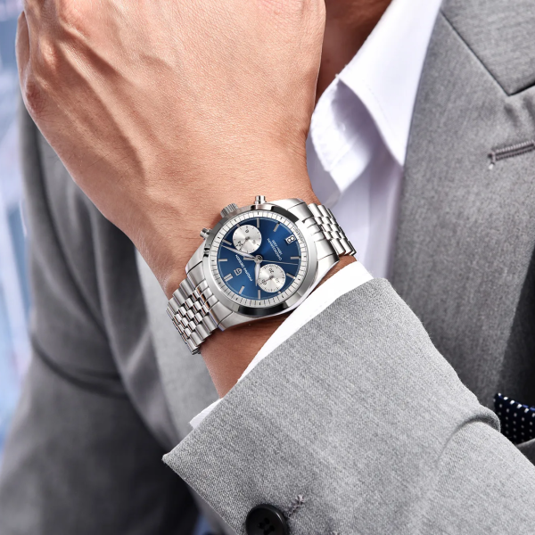 Годинник наручний Pagani Design PD-1775 Silver-Blue