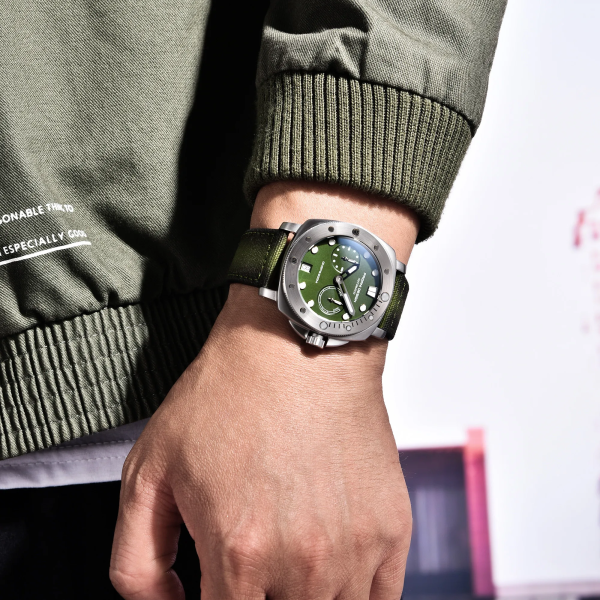 Годинник наручний Pagani Design PD-1767 Silver-Green