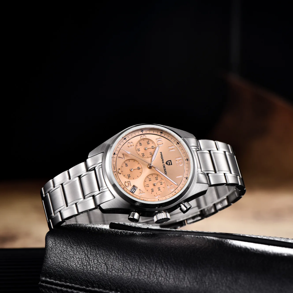 Годинник наручний Pagani Design PD-1773 Silver-Pink