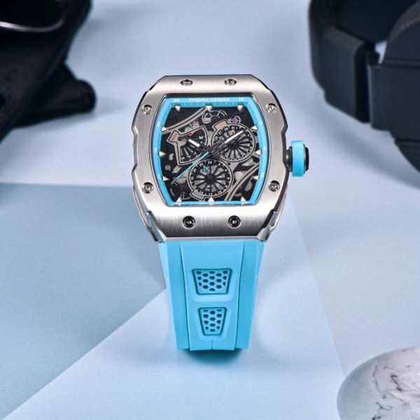 Годинник наручний Pagani Design PD-YS012 Silver-Blue