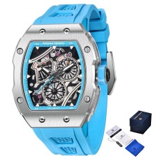 Годинник наручний Pagani Design PD-YS012 Silver-Blue