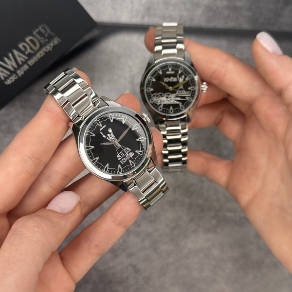 Годинник наручний Awarder 035 Київ II Silver-Black