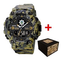 Часы наручные Patriot 001CMGRPO Поліція Зелений камуфляж + Коробка.