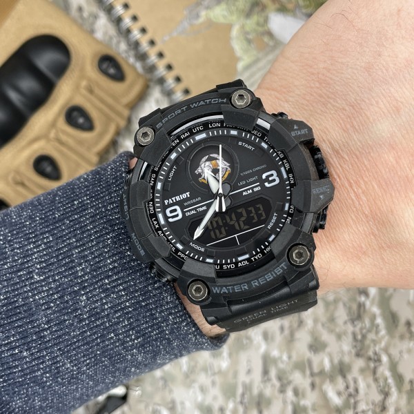 Patriot 001BKSSO ССО Чорні + Коробка