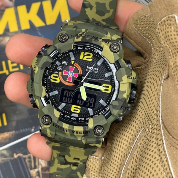 Patriot 002CMGRSU ЗСУ Зелений камуфляж + Коробка