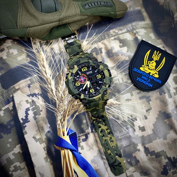 Patriot 002CMGRSU ЗСУ Зелений камуфляж + Коробка