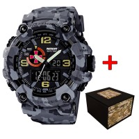 Часы наручные Patriot 002CMGYSU ЗСУ Сірий камуфляж + Коробка.