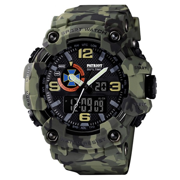 Patriot 002CMGRSBU СБУ Зелений камуфляж + Коробка