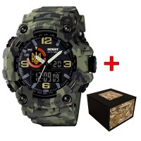 Часы наручные Patriot 002CMGRUAGD Тризуб золото Зелений камуфляж + Коробка.