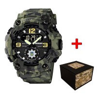 Часы наручные Patriot 004CMGRPO Поліція Зелений камуфляж + Коробка