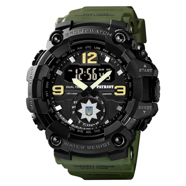 Patriot 004AGTPO Поліція Зелені + Коробка
