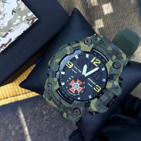Patriot 004CMGRDSNS ДСНС Зелений камуфляж + Коробка.