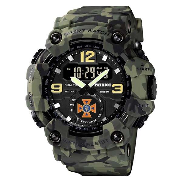 Patriot 004CMGRDSNS ДСНС Зелений камуфляж + Коробка.