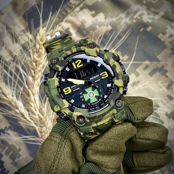 Patriot 004CMGRDPS ДПС Зелений камуфляж + Коробка.
