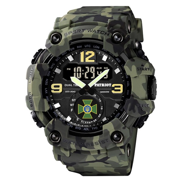 Patriot 004CMGRDPS ДПС Зелений камуфляж + Коробка.
