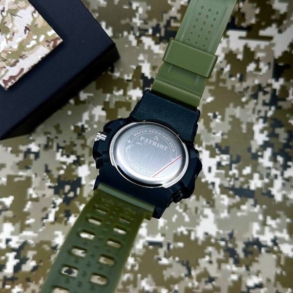 Patriot 012AGPO Поліція Чорні з зеленим + Коробка.