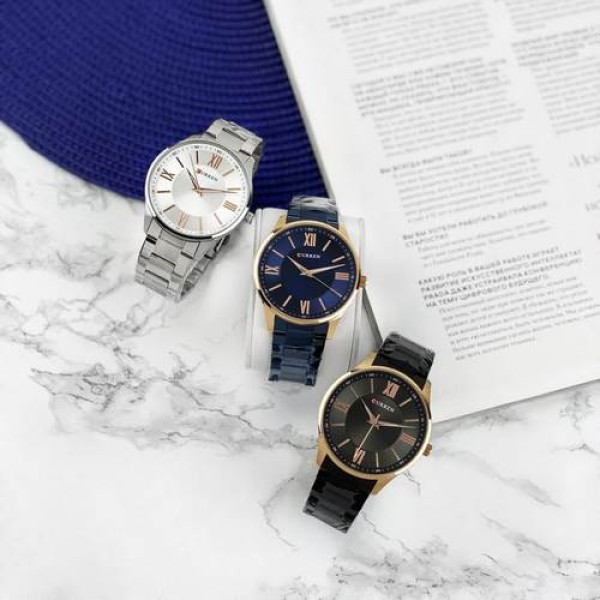 Curren 8383 Silver-Cuprum