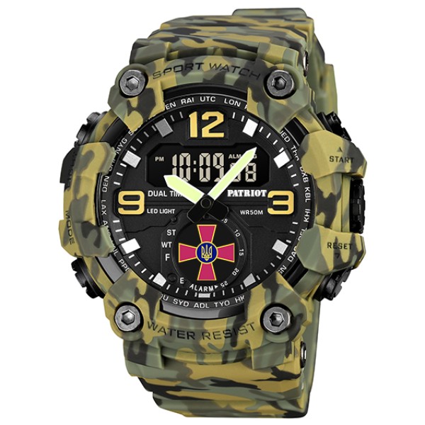 Patriot 003CMGRSU ЗСУ Зелений камуфляж + Коробка.
