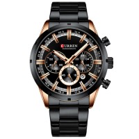 Curren 8355 Black -Cuprum
